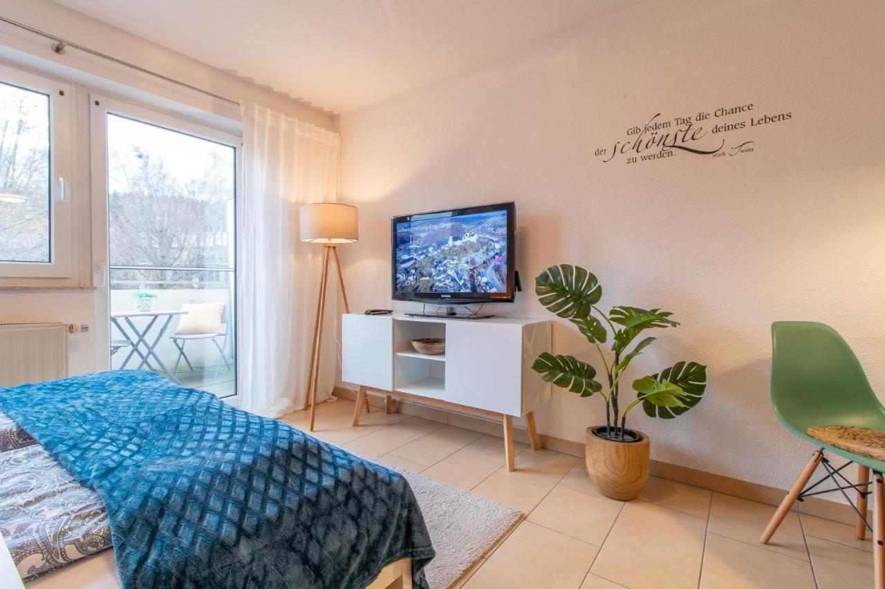 Modernes Apartment Im Gruenen I Balkon I Wlan I Stellplatz Schwarzenberg  Eksteriør bilde
